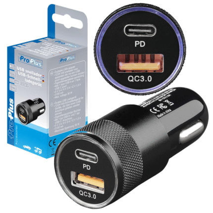 Автомобильное зарядное устройство USB  12/24 v, 3100 мА.