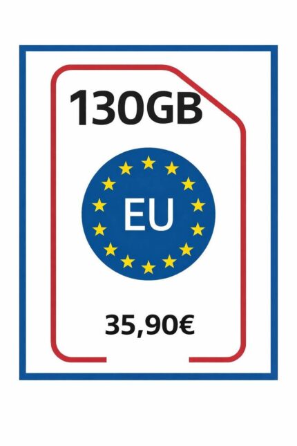 Интернет в роуминге 130 GB