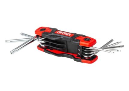 Складные ключи TORX TRAVEL, комплект 8 шт.