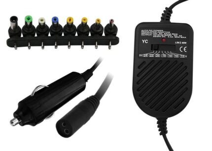 Автомобильный блок питания LTC для ноутбука, 80 W