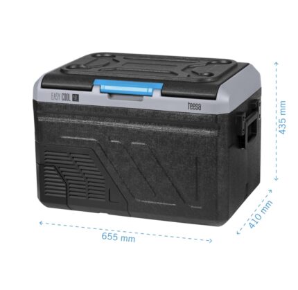 Туристический компрессорный холодильник с функцией заморозки, 40 л.